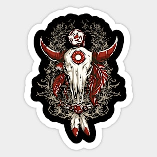 Creature Skull Sticker